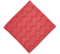 Rubbermaid Commercial FGQ62000RD00 Hygen - Paño de microfibra para uso general, color rojo