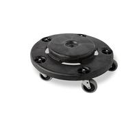 Rubbermaid Commercial Products 2640 BRUTE accesorio para bote de basura Dolly Negro - Accesorios para botes de basura (464 mm, 464 mm, 168 mm, 5,94 kg, 2 pieza(s))