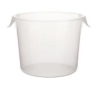 Rubbermaid Commercial Products 5,7 L redondo recipiente de almacenaje, transparente