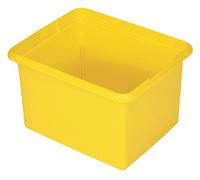 Rubbermaid Commercial Products - Cubo organizador (polipropileno), color amarillo