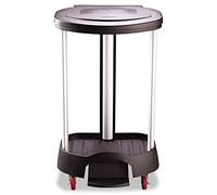 Rubbermaid Commercial Products Executive Series - Estructura con pedal para bolsa de ropa sucia, negro