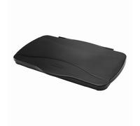 Rubbermaid Commercial Products FG267400BLA Tapa con Bisagra para FG3540, FG3541, Polipropileno, Negro