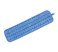 Rubbermaid Commercial Products Hygen - Almohadilla de microfibra para mopa húmeda, 45,72 cm, azul (FGQ41000BL00)