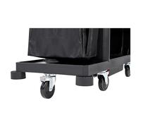 Rubbermaid Commercial Products Kit de parachoques negro - Juego de protectores para carro de limpieza, tiras protectoras para evitar daños en paredes y muebles, compatible con carros compactos y de