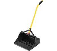 Rubbermaid Commercial Products Maximizer 2018806 - Sartén para escombros húmedos/secos con soporte para colgar, color negro