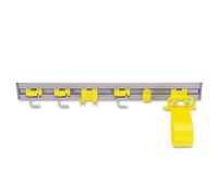 Rubbermaid - Organizador de armario y soporte para herramientas (3 unidades), color gris