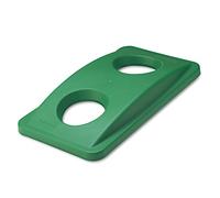 Rubbermaid Slim Jim 098889 - Tapa para contenedor, color verde