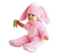 Rubbies - Disfraz de conejo para bebé niña, talla 0-6 meses (885352-0-6)
