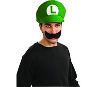 Rubbies - Disfraz de súper Mario Bros para hombre, talla única (I-5395)