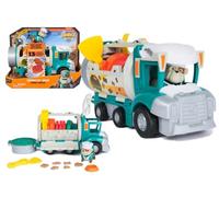 Rubble and Crew, Growlin' Grub Food Truck Playset, Figura de acción, Accesorios de Cocina y Arena cinética Build-It, Juguetes para niños y niñas de 3 años en adelante