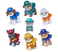 Rubble & Crew - Pack 7 Figuras Cachorros - Patrulla Canina Juguetes - Juegos Infantiles - Juguetes Niños 3 años + - Regalo Niño 3 años +
