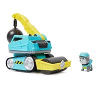 Rubble & Crew - Pack Tractor Demolición y Figura Motor - Patrulla Canina Juguetes - Juguetes Niños 3 años + - Regalo Niño 3 años +