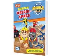 Rubble & Crew: Rubble & Crew: Bunter Rätselspaß: Labyrinthe, Suchbilder, Malrätsel und vieles mehr! | Rätselblock ab 3 Jahren mit den Bauhunden