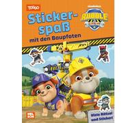 Rubble & Crew: Stickerspaß mit den Baupfoten: Viele Rätsel und Sticker