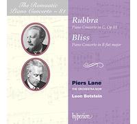 Rubbra, Bliss : Concertos pour piano. Lane, Botstein.