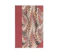 Rubedo (Cockerell Marbled Paper) Mini Lined Hardcover Journal: Hardcover, 85 gsm, ribbon marker, memento pouch, elastic closure