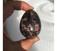 Rubellite Crystal Egg Home furnishings Home Decor(65-70mm)