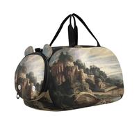Rubens Painting Diana Hunt - Bolsa de viaje para niños, para llevar durante la noche, para niñas pequeñas, para viajes, niños, baile, Pintura de Peter Paul Rubens Villa romana, Classic