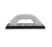 RUBI 10607 | Llana de Goma para Juntas Pro con Mango Ergonómico en Plástico | Diferentes Durezas | Lámina de Caucho Blanco Resistente a la Abrasión | Medidas: 22,5 x 10 x 1,5 cm