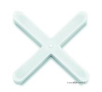 RUBI 2001 | Cruceta para Juntas | 3 mm | 1000 unidades | Estructura Hueca con Refuerzos Internos | Instalación de Revestimientos y Pavimentos con Junta Mínima