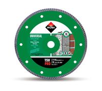 Rubi 25917 disco de diamante general obra turbo (tsv) 115 pro, gris, 1