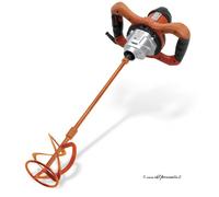 RUBI 25940 | Mezclador Eléctrico 1200W | Mezclado de Adhesivos Cementosos, Resinas, Pinturas y Otros Materiales | Caja Reductora de 2 velocidades | RUBIMIX-9 N 230V 50/60Hz