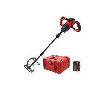 RUBI 26570 | Mezclador Eléctrico Portátil Alimentación por Batería CAS Li-on 18 V 5,5Ah | Mezclado de Adhesivos Cementosos, Resinas, Pinturas y Otros Materiales | RUBIMIX E-10 ENERGY