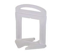 RUBI 2841 | Bridas de Nivelación para Cerámica | Brida de 1,5 mm para Baldosas Cerámicas de entre 3 y 12 mm | Para Formatos de 30x30 cm y Superiores | 200 unidades | BRIDA DELTA LEVEL SYSTEM