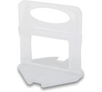 RUBI 2846 | Bridas de Nivelación para Cerámica | Brida de 1,5 mm para Baldosas Cerámicas de entre 11 y 20 mm | Para Formatos de 30x30 cm y Superiores | 100 unidades | BRIDA DELTA LEVEL SYSTEM