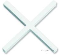 RUBI 2952 crucetas para juntas, Blanco, 2 mm, Set de 300 Piezas