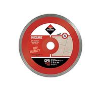 RUBI 30973 Disco Diamante gres porcelánico contínuo (CPR) 125 mm SUPERPRO, Gris