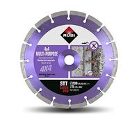 Rubi 30976 Disco de Diamante Todoterreno segmentado, Gris, 230 mm