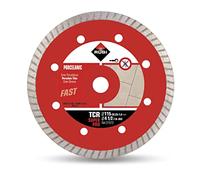 Disco Corte Porcelanico Banda Continua Turbo 115X1,2 Mm Diamante Rubi