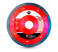 Rubi 32932 Disco Diamante gres porcelánico J-Slot (CPJ) 115 mm SuperPro, Gris