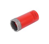 RUBI 4911 | Brocas de Diamante DRYGRES | Perforación de Baldosa Cerámica, Gres Porcelánico, Mármol y Granito | Broca Porcelánico para Taladro en Seco | Taladro Ø 28 mm