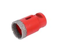RUBI 4912 | Brocas de Diamante DRYGRES | Perforación de Baldosa Cerámica, Gres Porcelánico, Mármol y Granito | Broca Porcelánico para Taladro en Seco | Taladro Ø 35 mm