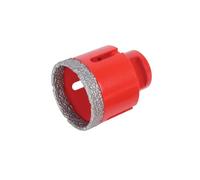 RUBI 4914 | Brocas de Diamante DRYGRES | Perforación de Baldosa Cerámica, Gres Porcelánico, Mármol y Granito | Broca Porcelánico para Taladro en Seco | Taladro Ø 50 mm