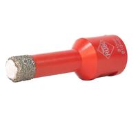 RUBI 5991 | Brocas de Diamante DRYGRES | Perforación de Baldosa Cerámica, Gres Porcelánico, Mármol y Granito | Broca Porcelánico para Taladro en Seco | Taladro Ø 12 mm