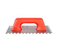 Rubi 65968 - llana dentada peine (acero al carbono, 28 cm) color plata