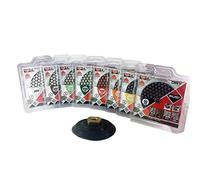 Rubi Almohadillas de lijado de diamante para pulido en seco, diámetro de 100 mm, fijación de velcro, M14, varios granos (juego completo)