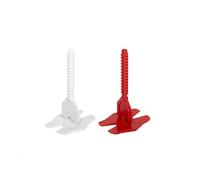 RUBI | Base T 1,5 mm Cyclone Level System Para Baldosas Espesores de 3 a 18 mm | 300 unidades | Sistema para Facilitar colocación cerámicas de Gran Formato | Niveladores Azulejos