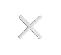 Rubi Crucetas para juntas (02901) blancas 2 mm – Set de 300 piezas