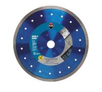 RUBI | Disco de Diamante para Porcelánico TURBO VIPER (TVA) | Disco para Amoladora de 230 mm para el Corte de Materiales con Espesores de >20 mm | Solo para Corte Recto