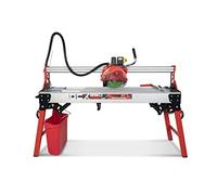 RUBI Máquina de Corte de Azulejos de Agua, Corte intensivo de Porcelánico, Gres y Baldosa Cerámica, Uso ocasional en Corte de Piedra Natural como Mármol o Granito, DCX-250 XPERT 1250, 125 cm