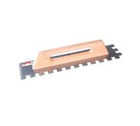 Rubi Peine r75962 Acero 48cm Mango Cerrado Dentado 20x20mm Para Baldosa Cerámica