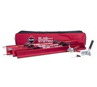 RUBI SLAB CUTTER G3 Cortadora Manual Gran Formato, Porcelánico 320 cm | Espesor de 3 a 12 mm, guías de aluminio con ventosas antimarcas, rulina Extreme de 22 mm, tenaza Slab, bolsa de transporte