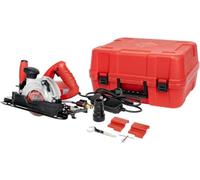 RUBI TC-125 G2 Cortadora Circular para Porcelánico Gran Formato 1250 W | Disco de 115 o 125 mm, corte en seco y húmedo, inglete a 45 grados, maleta de transporte incluida