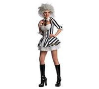 Rubie´s Disfraz de Beetlejuice Sexy con Peluca para Mujer, Disfraz de Halloween
