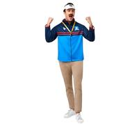 Rubies 1000035M000 - Disfraz de Ted Lasso para adultos, para hombre, multicolor, mediano, Halloween, Halloween