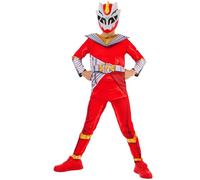 Rubies 1001583M000 Power Cosmic Fury Red Ranger - Disfraz para niños, 9-10